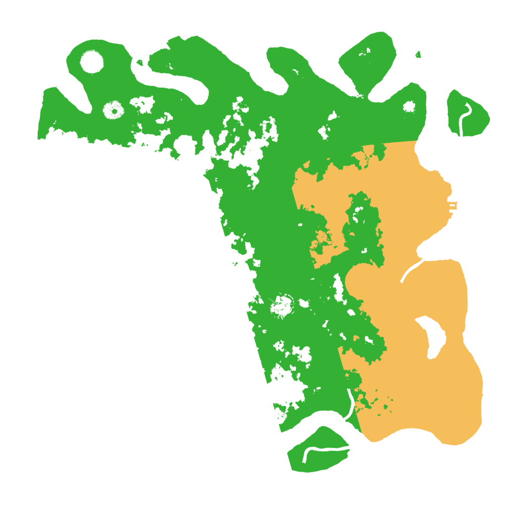 Biome Rust Map: Procedural Map, Size: 4000, Seed: 2008262339