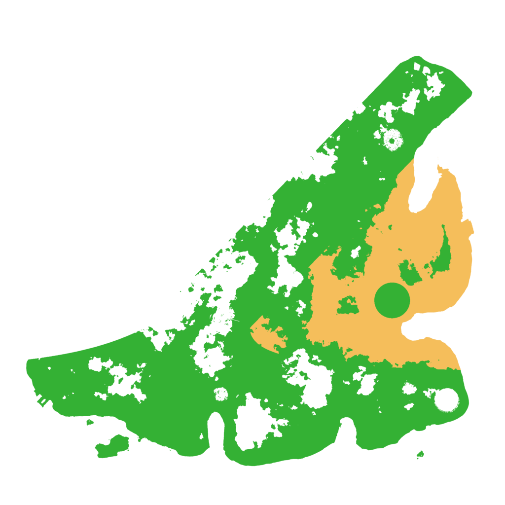 Biome Rust Map: Procedural Map, Size: 3750, Seed: 249280901