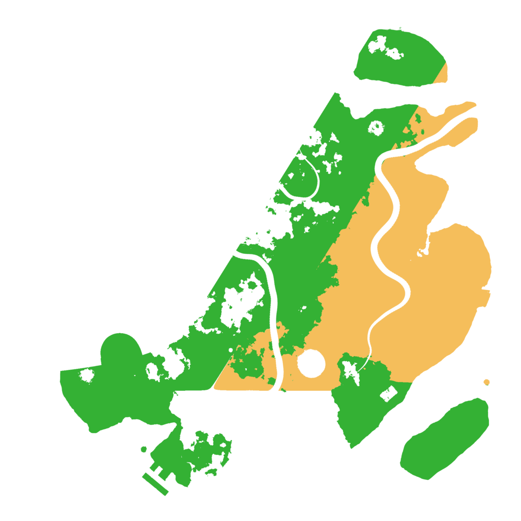 Biome Rust Map: Procedural Map, Size: 3500, Seed: 1725990412