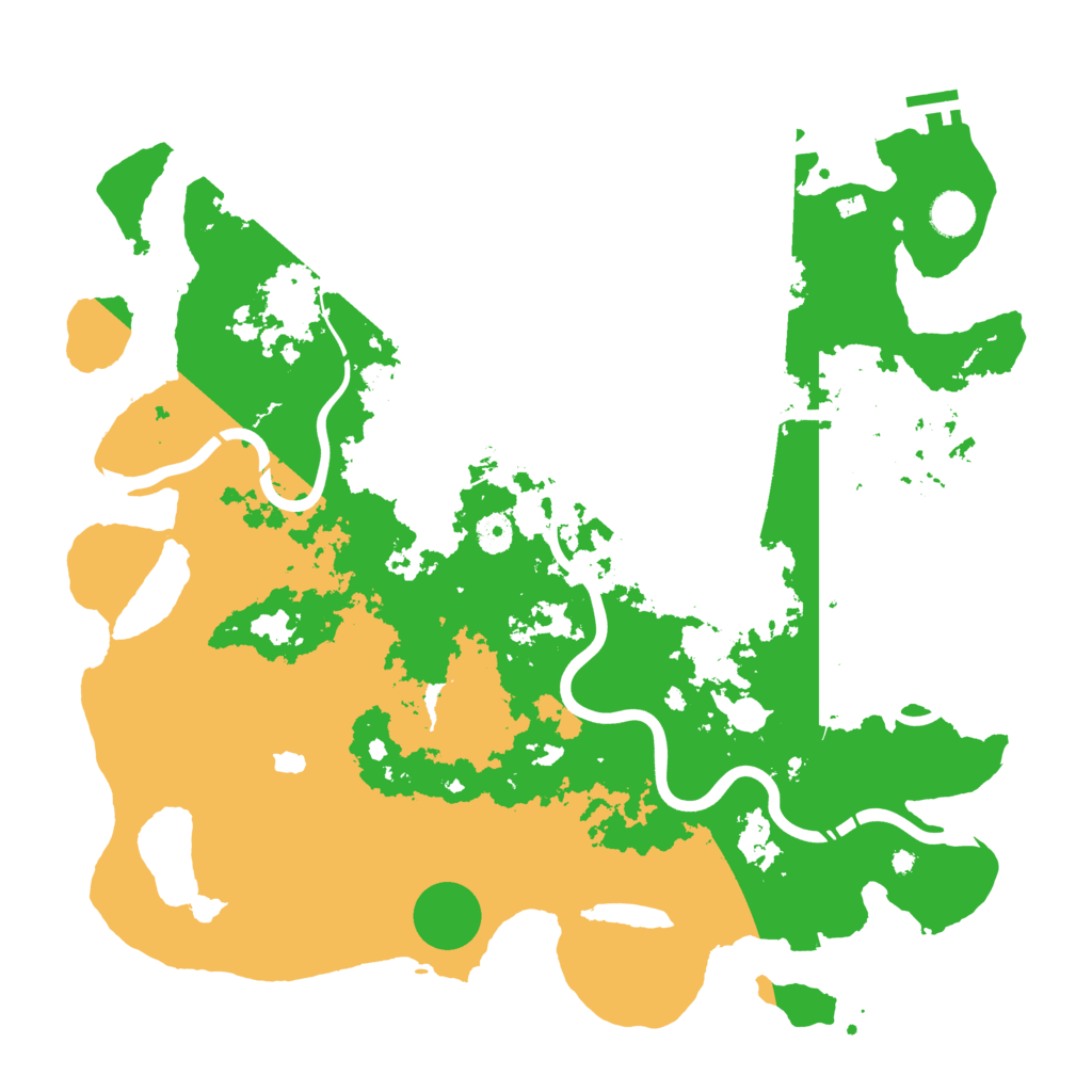 Biome Rust Map: Procedural Map, Size: 4250, Seed: 159481