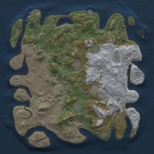 Thumbnail Rust Map: Procedural Map, Size: 4250, Seed: 1917221268, 19 Monuments