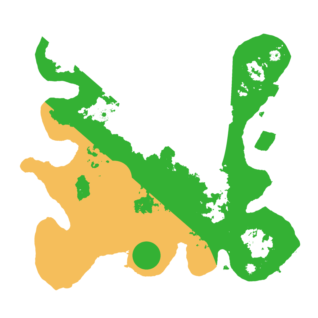 Biome Rust Map: Procedural Map, Size: 3000, Seed: 5680