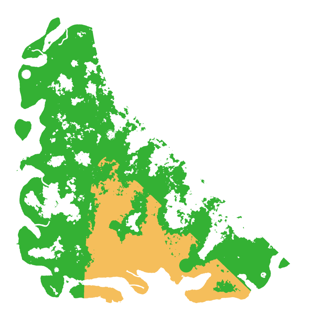 Biome Rust Map: Procedural Map, Size: 6000, Seed: 326065166