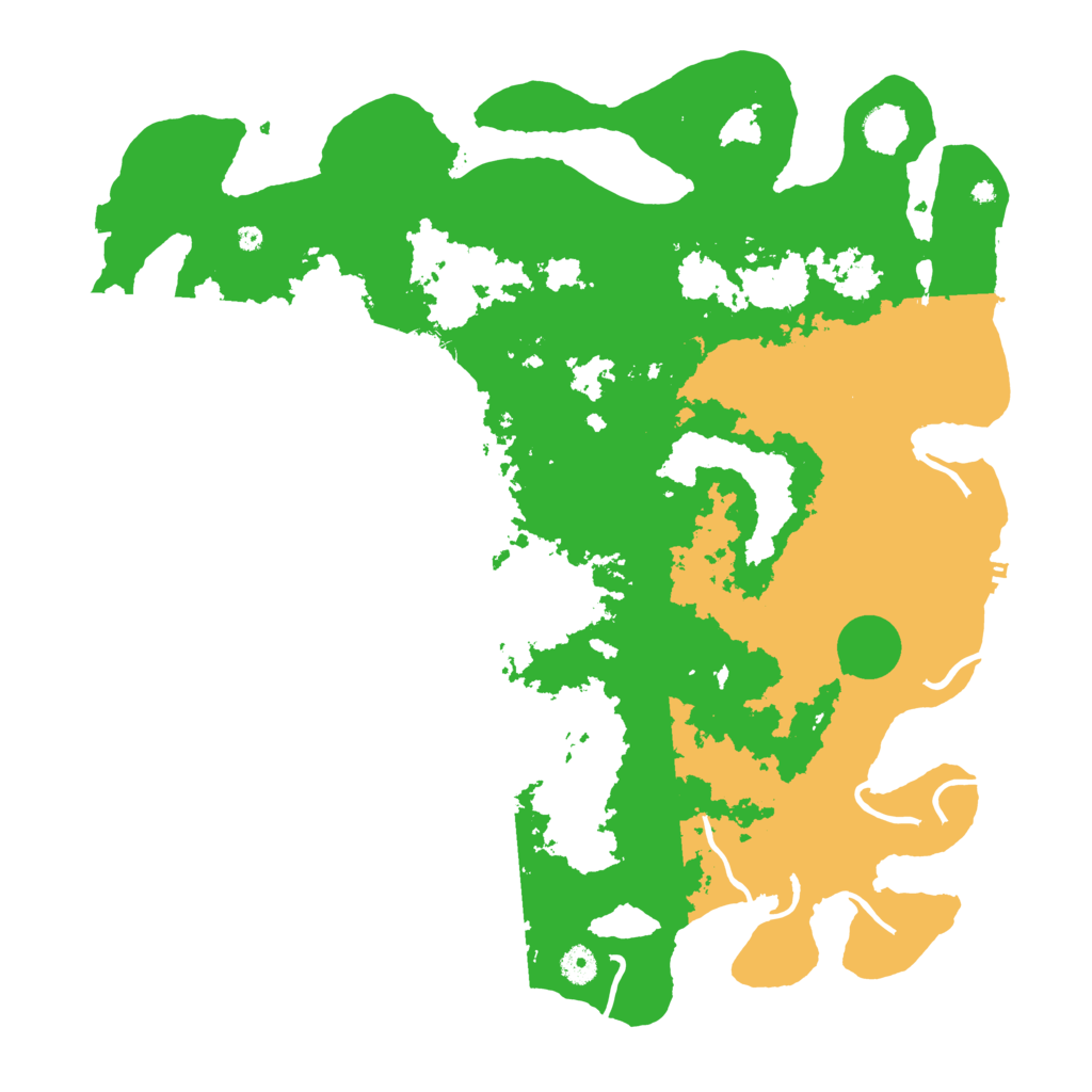 Biome Rust Map: Procedural Map, Size: 4500, Seed: 1752655572