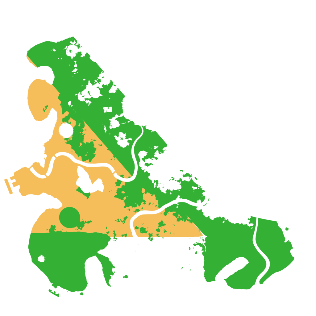 Biome Rust Map: Procedural Map, Size: 4000, Seed: 108797646