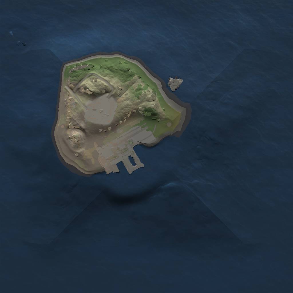 Rust Map: Procedural Map, Size: 1072, Seed: 1191745845, 4 Monuments