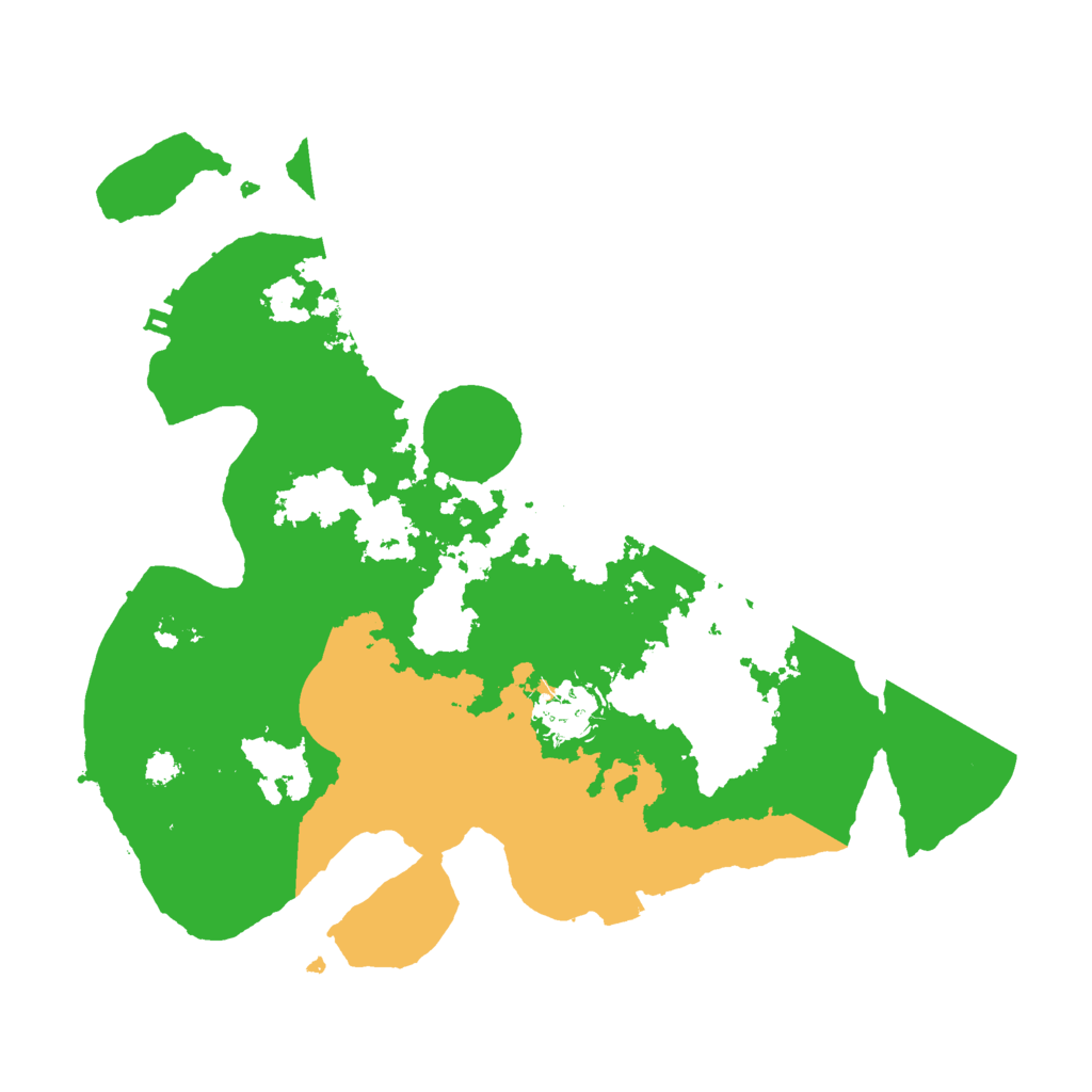 Biome Rust Map: Procedural Map, Size: 3000, Seed: 1667476565