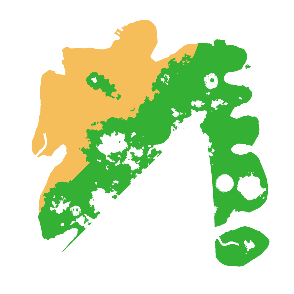Biome Rust Map: Procedural Map, Size: 3000, Seed: 256382061