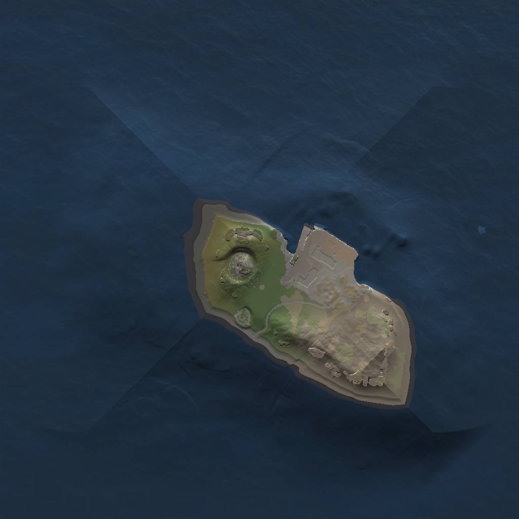 Rust Map: Procedural Map, Size: 1000, Seed: 1112919705, 3 Monuments