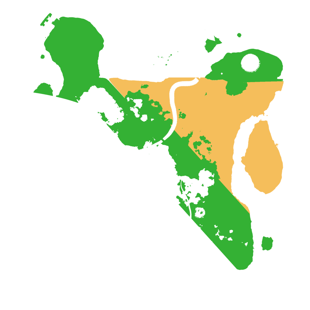 Biome Rust Map: Procedural Map, Size: 3000, Seed: 24569