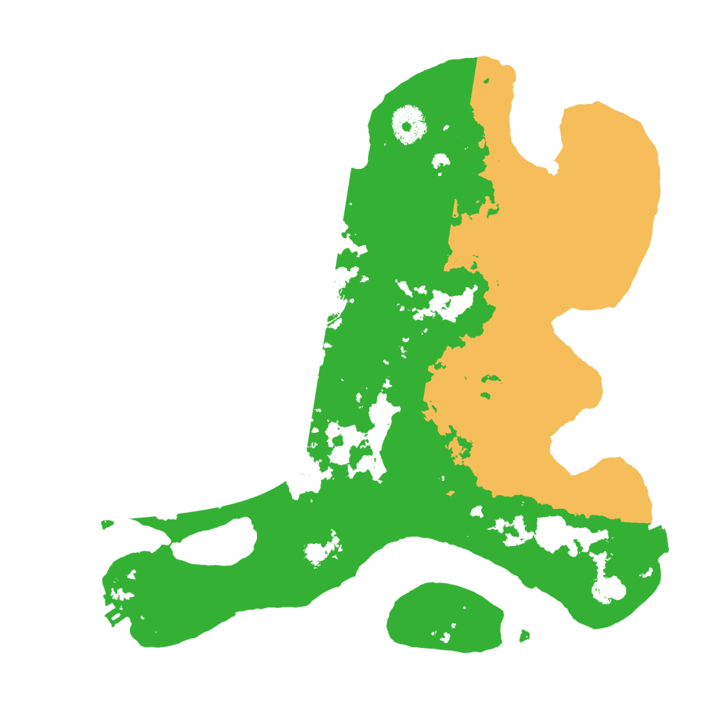 Biome Rust Map: Procedural Map, Size: 3000, Seed: 45179