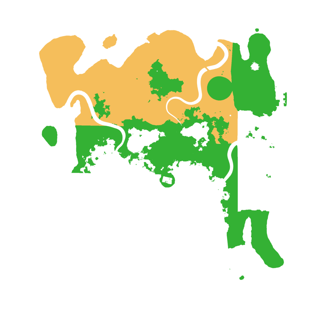 Biome Rust Map: Procedural Map, Size: 3500, Seed: 1259729616