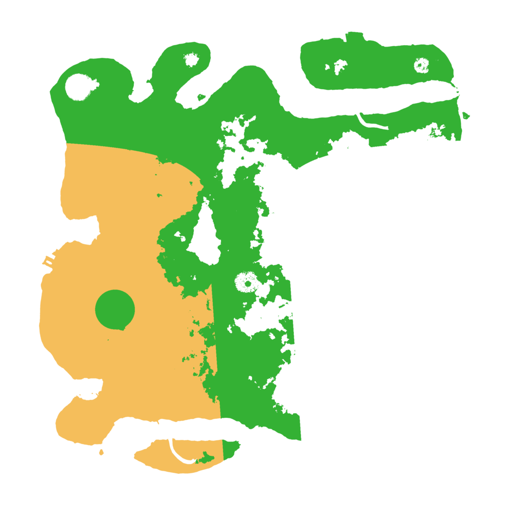 Biome Rust Map: Procedural Map, Size: 3500, Seed: 2107354021