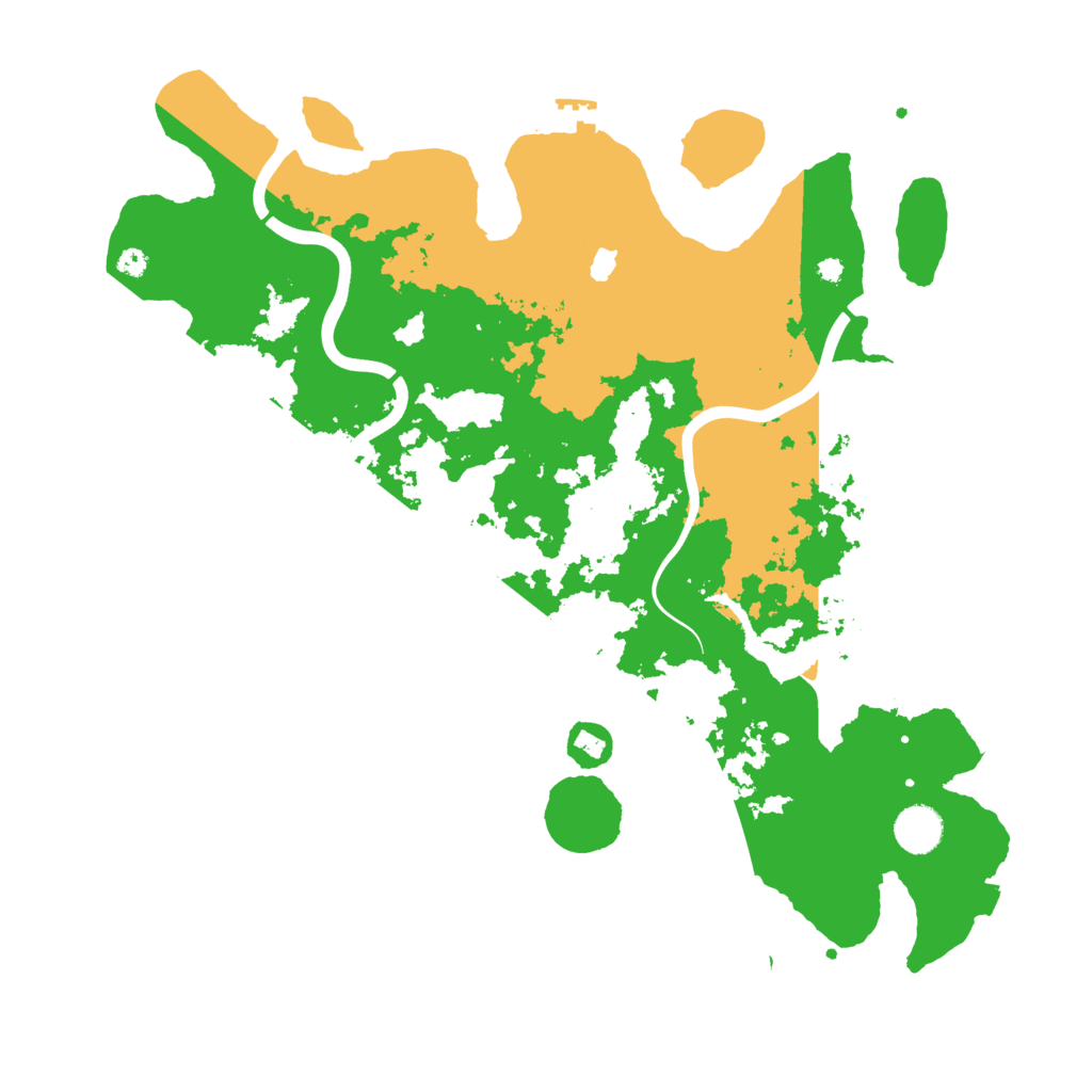 Biome Rust Map: Procedural Map, Size: 4000, Seed: 292820