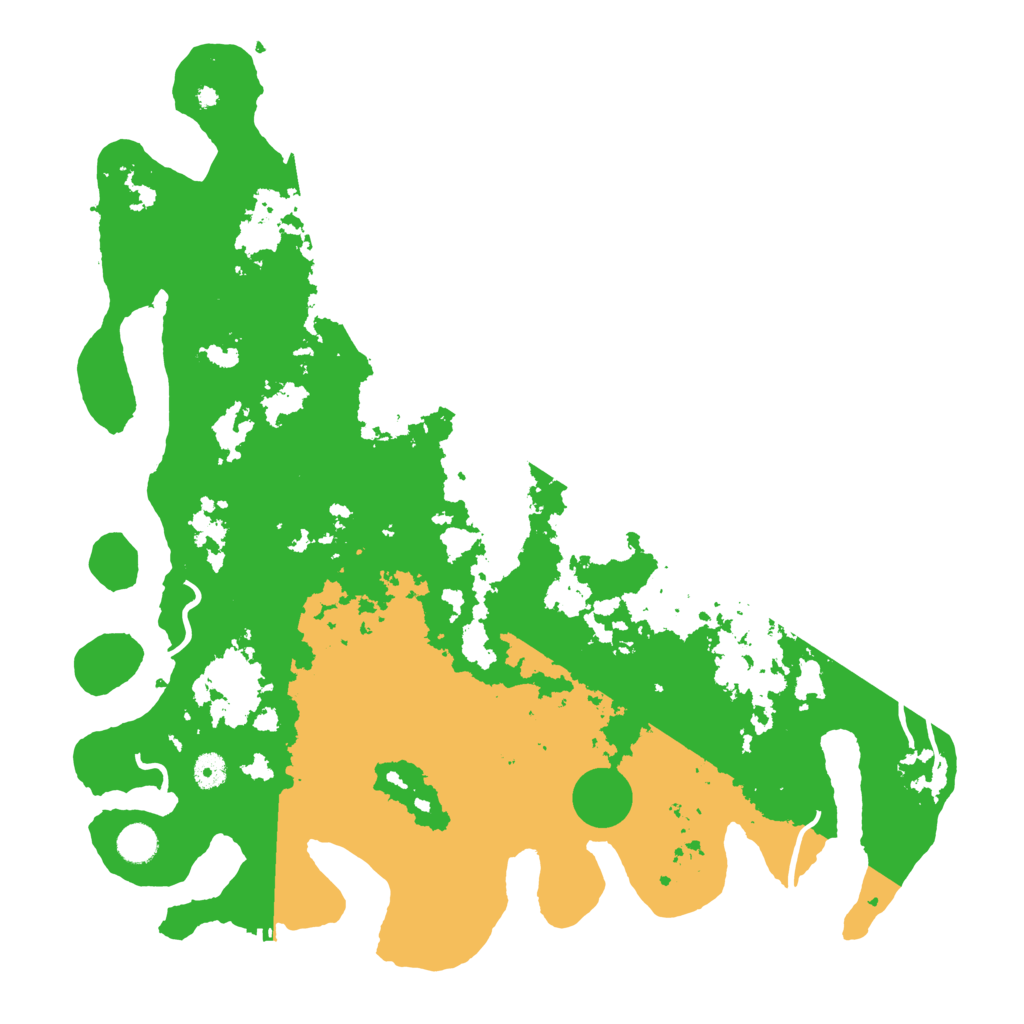 Biome Rust Map: Procedural Map, Size: 4500, Seed: 872450674