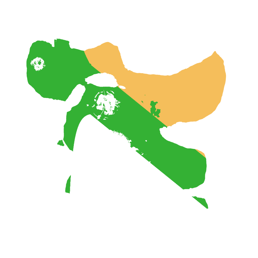 Biome Rust Map: Procedural Map, Size: 2000, Seed: 5468