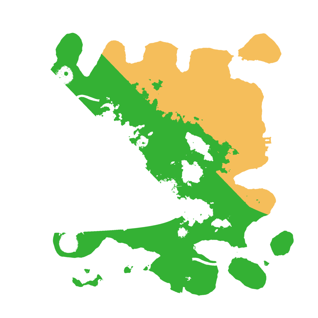 Biome Rust Map: Procedural Map, Size: 3000, Seed: 6082975