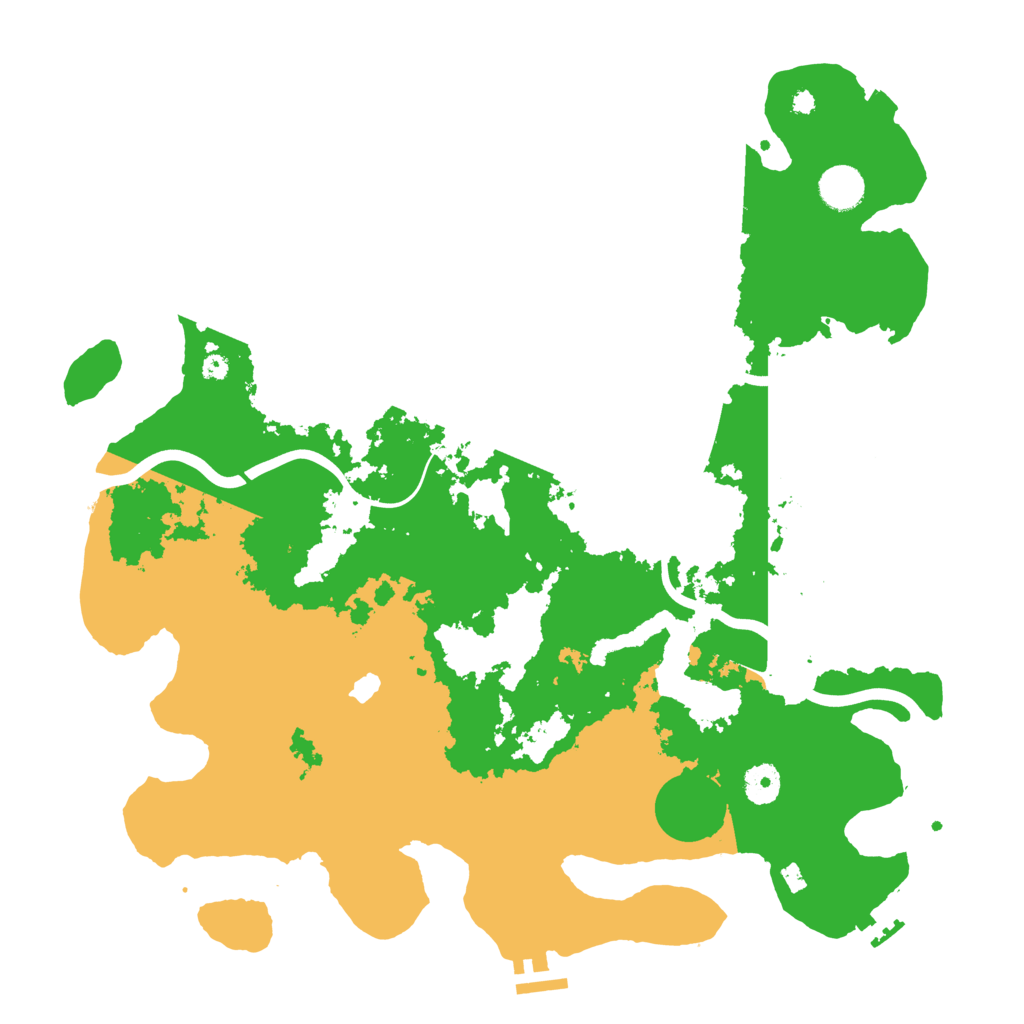 Biome Rust Map: Procedural Map, Size: 4000, Seed: 235109343
