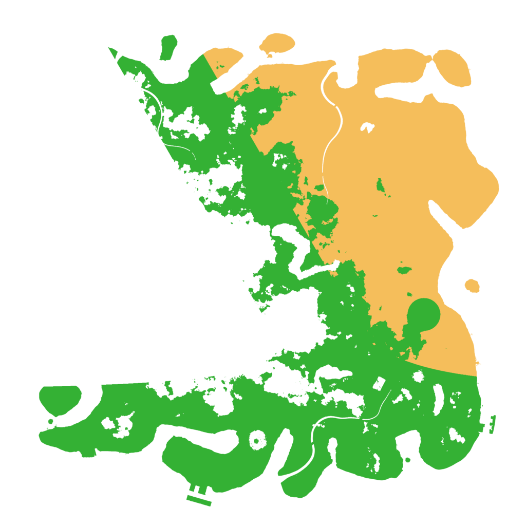 Biome Rust Map: Procedural Map, Size: 4250, Seed: 1610532047