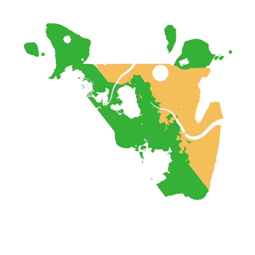 Biome Rust Map: Procedural Map, Size: 3000, Seed: 926585020