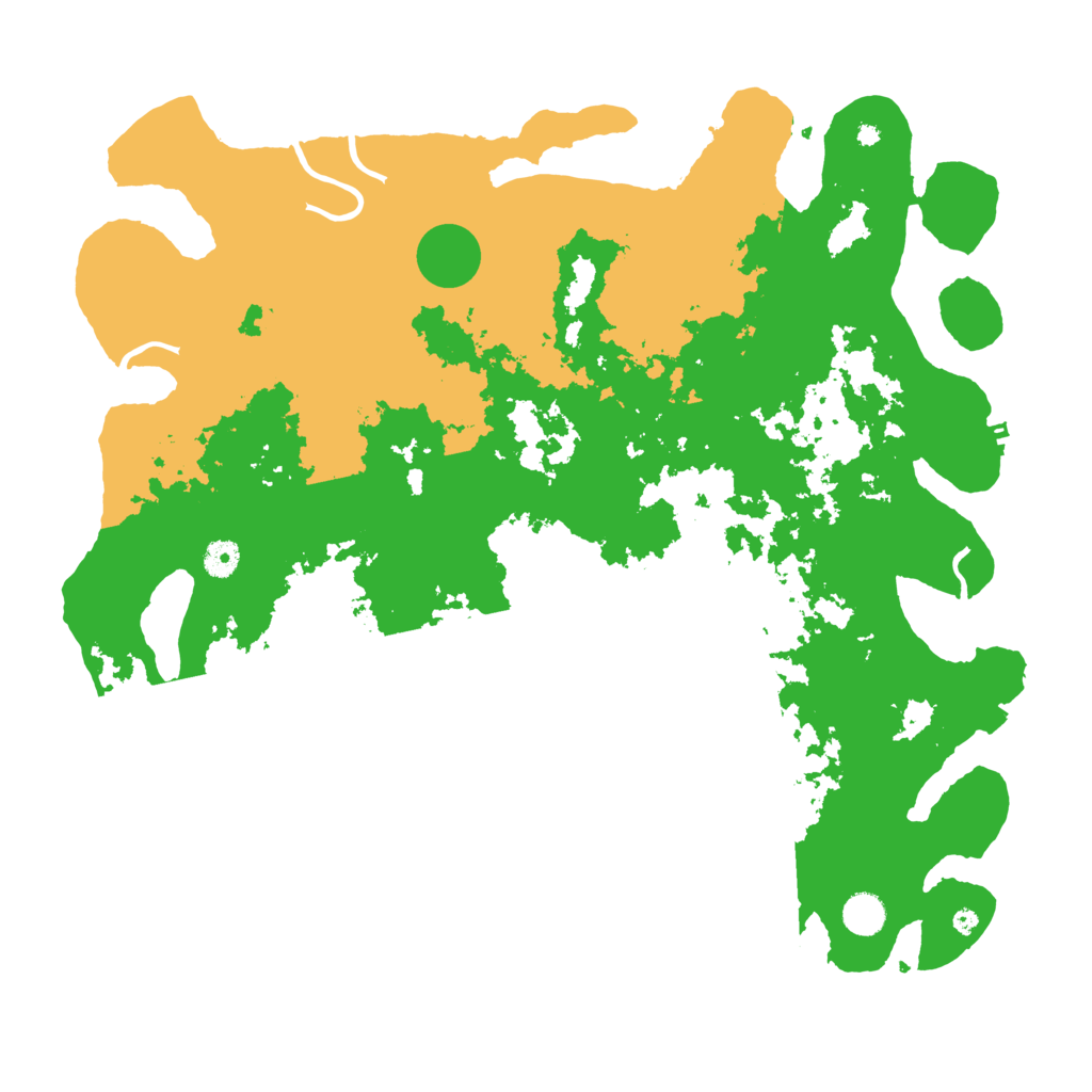 Biome Rust Map: Procedural Map, Size: 4500, Seed: 900556801