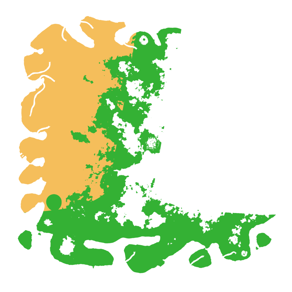 Biome Rust Map: Procedural Map, Size: 5000, Seed: 493519753