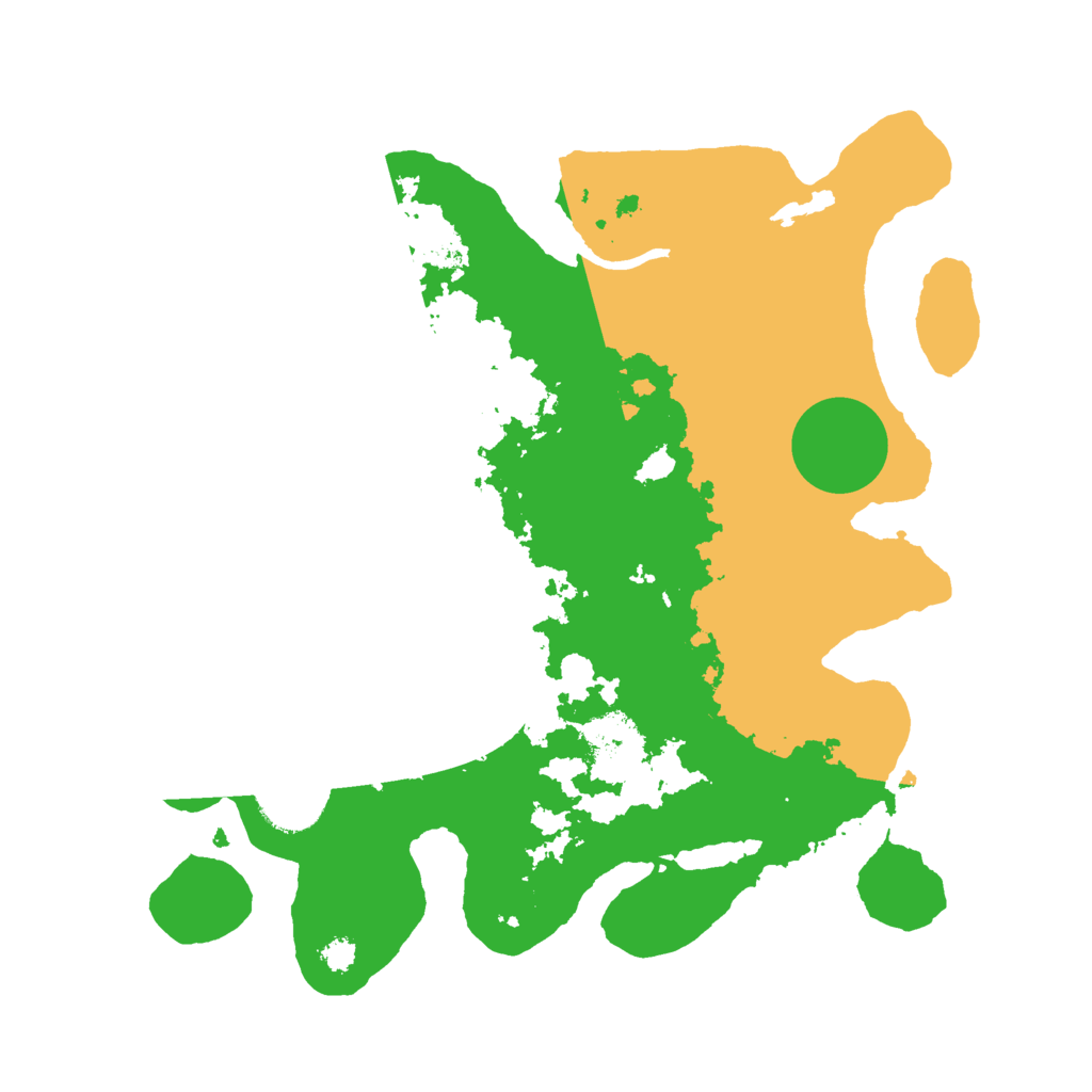 Biome Rust Map: Procedural Map, Size: 3000, Seed: 777912262