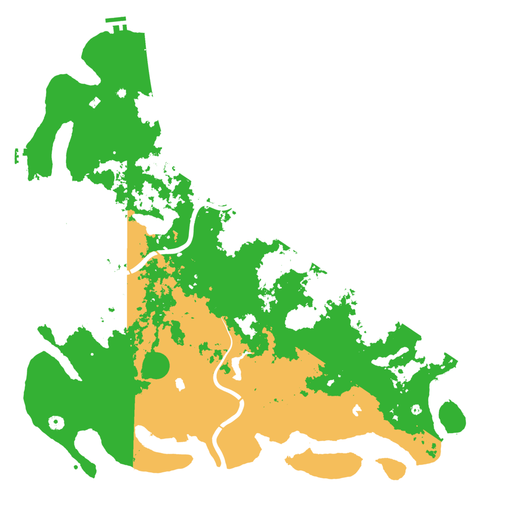 Biome Rust Map: Procedural Map, Size: 5000, Seed: 603588317