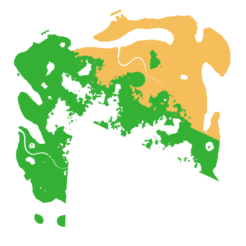 Biome Rust Map: Procedural Map, Size: 4250, Seed: 2145160922