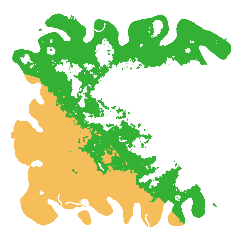Biome Rust Map: Procedural Map, Size: 4250, Seed: 1457991444