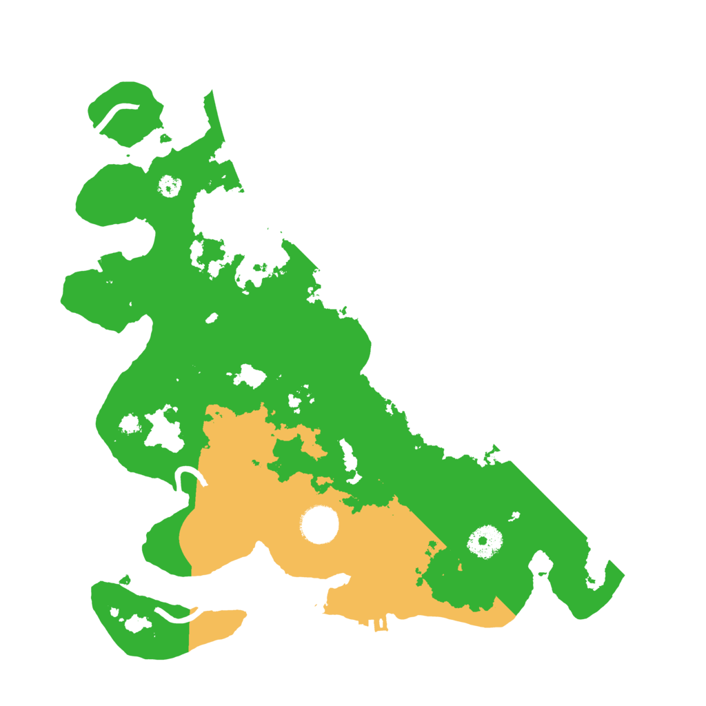 Biome Rust Map: Procedural Map, Size: 3250, Seed: 9330408