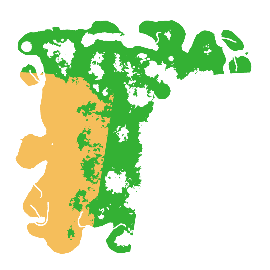 Biome Rust Map: Procedural Map, Size: 4500, Seed: 89163552