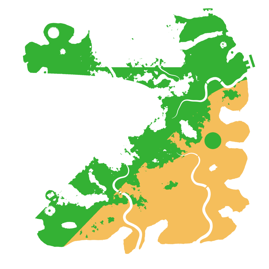 Biome Rust Map: Procedural Map, Size: 4250, Seed: 794044125