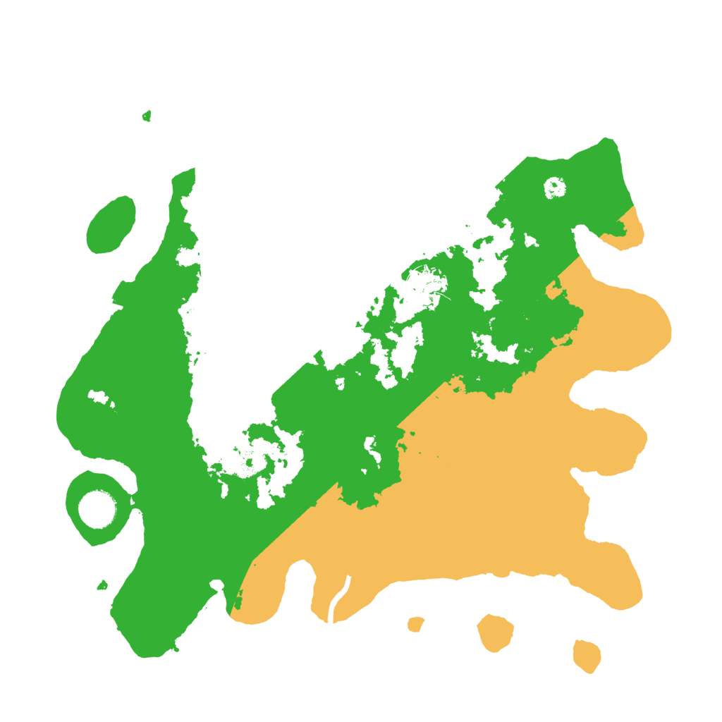 Biome Rust Map: Procedural Map, Size: 3400, Seed: 1466576132