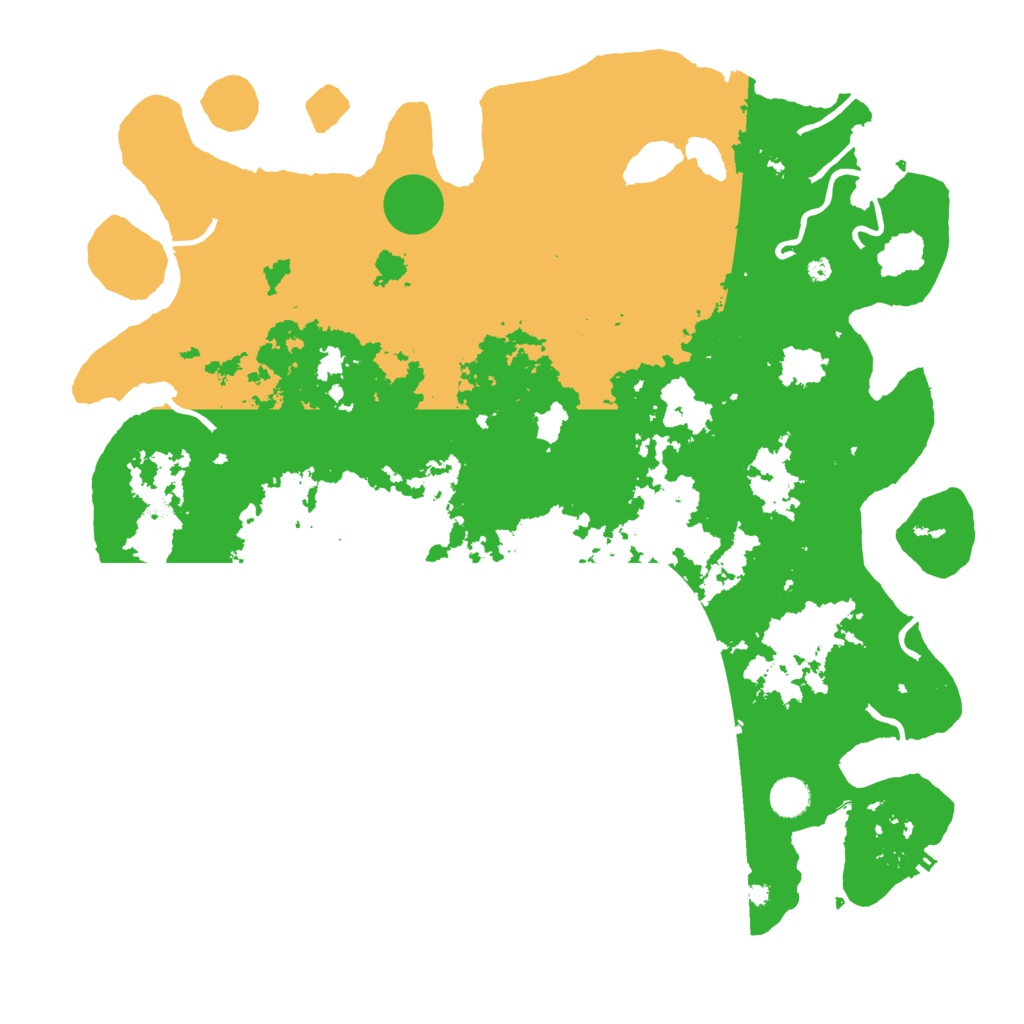 Biome Rust Map: Procedural Map, Size: 4500, Seed: 12392318