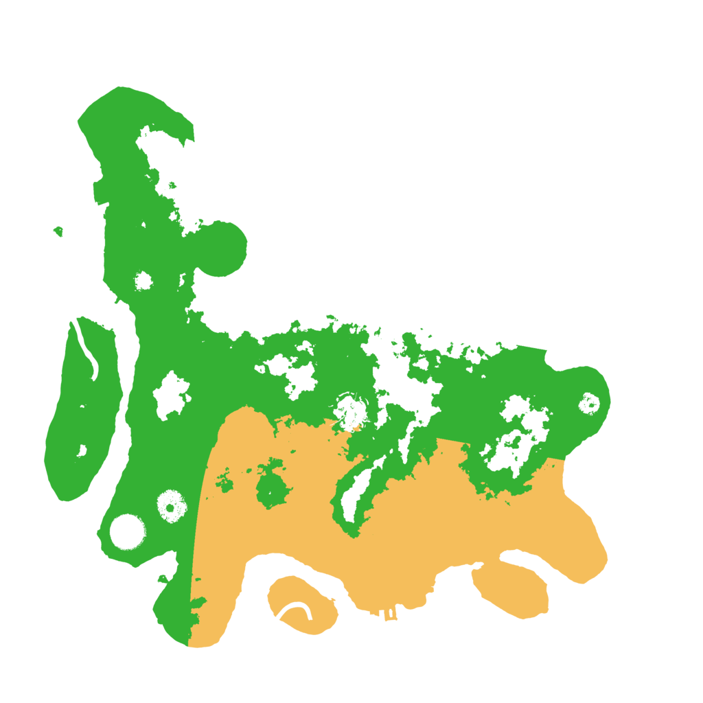 Biome Rust Map: Procedural Map, Size: 3500, Seed: 1877821342