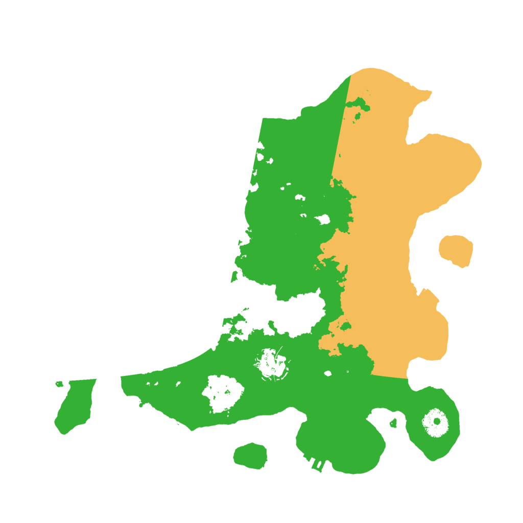 Biome Rust Map: Procedural Map, Size: 3000, Seed: 1329295572