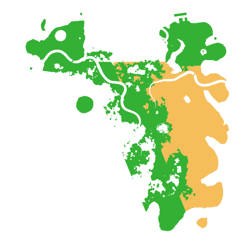 Biome Rust Map: Procedural Map, Size: 4000, Seed: 318989165