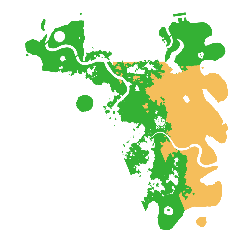 Biome Rust Map: Procedural Map, Size: 4000, Seed: 318989165