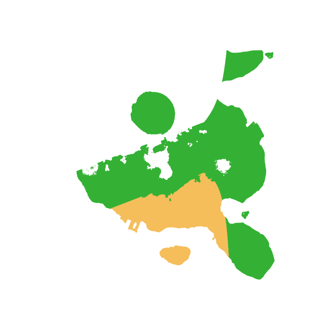 Biome Rust Map: Procedural Map, Size: 2000, Seed: 613912533