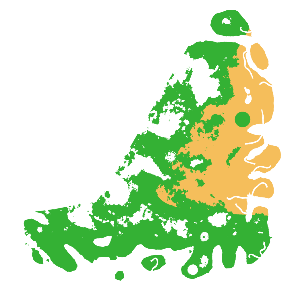 Biome Rust Map: Procedural Map, Size: 5000, Seed: 1063429385