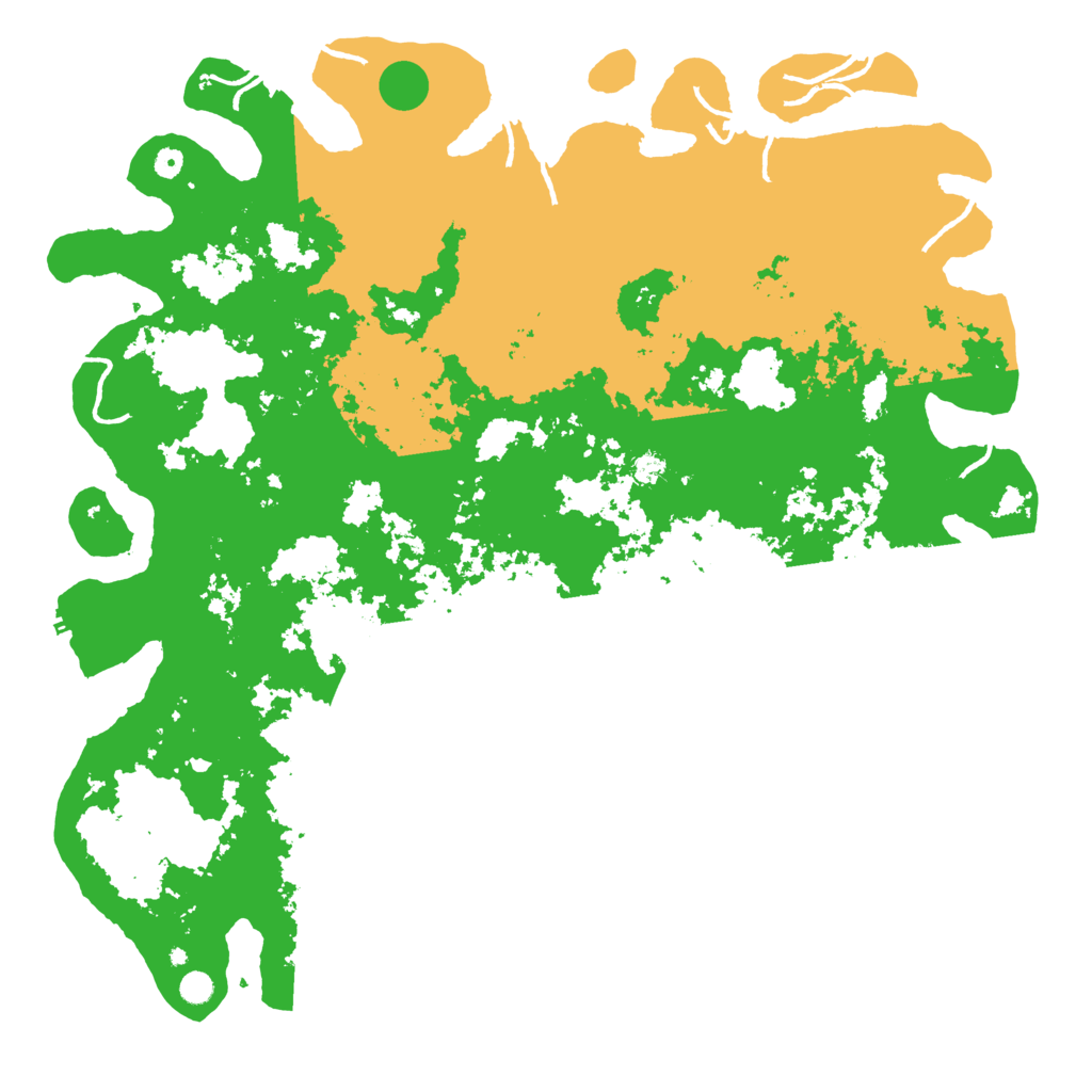Biome Rust Map: Procedural Map, Size: 5800, Seed: 50000
