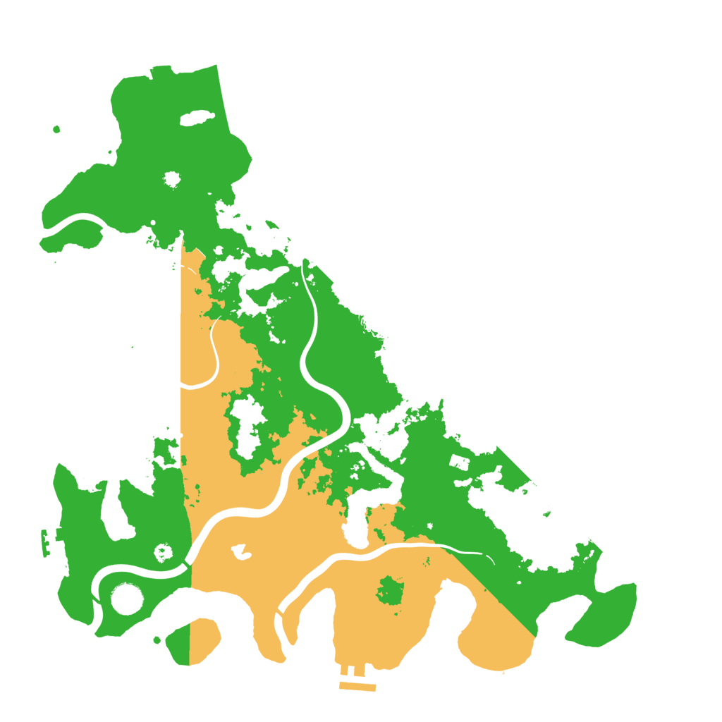 Biome Rust Map: Procedural Map, Size: 4000, Seed: 4297635