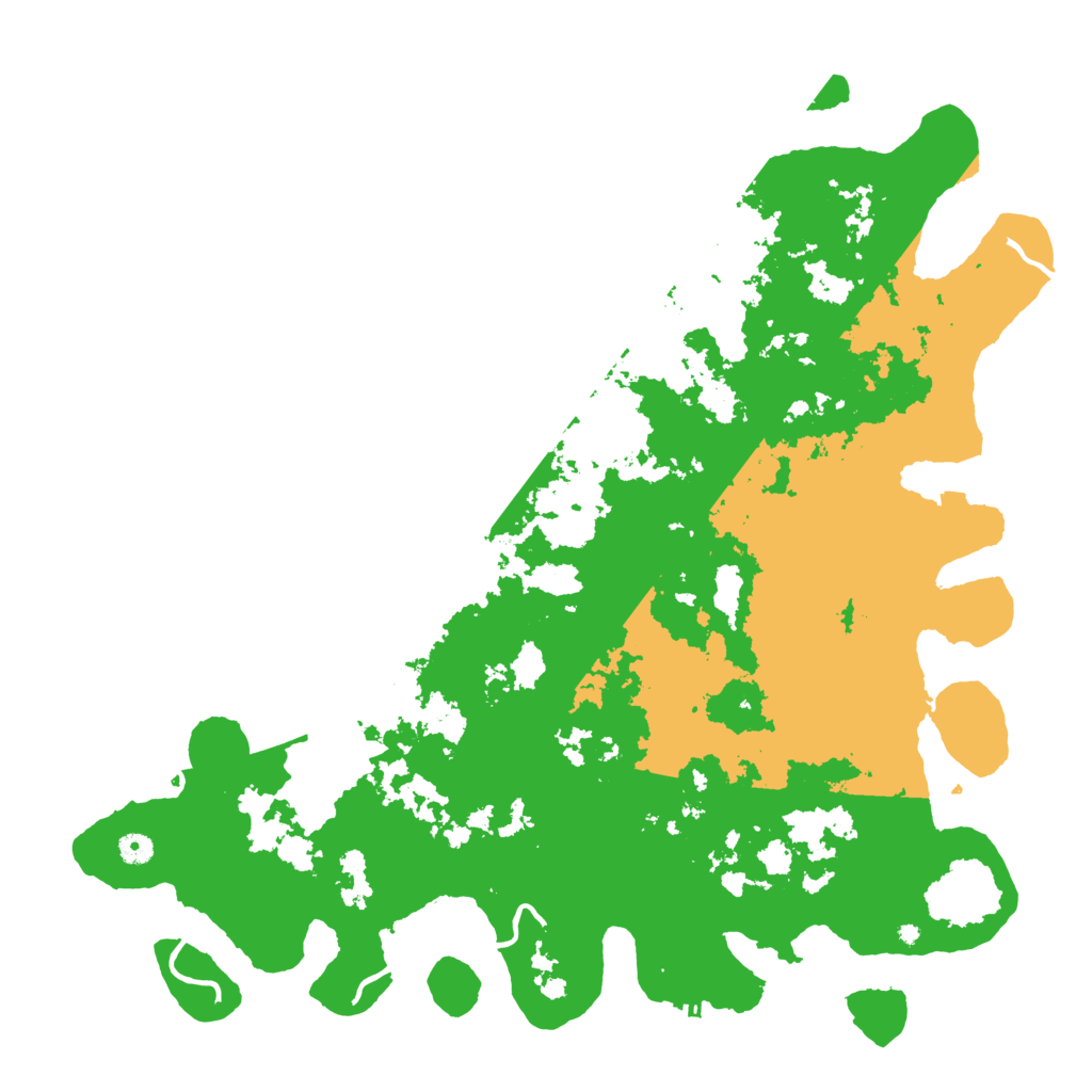 Biome Rust Map: Procedural Map, Size: 5000, Seed: 433663479