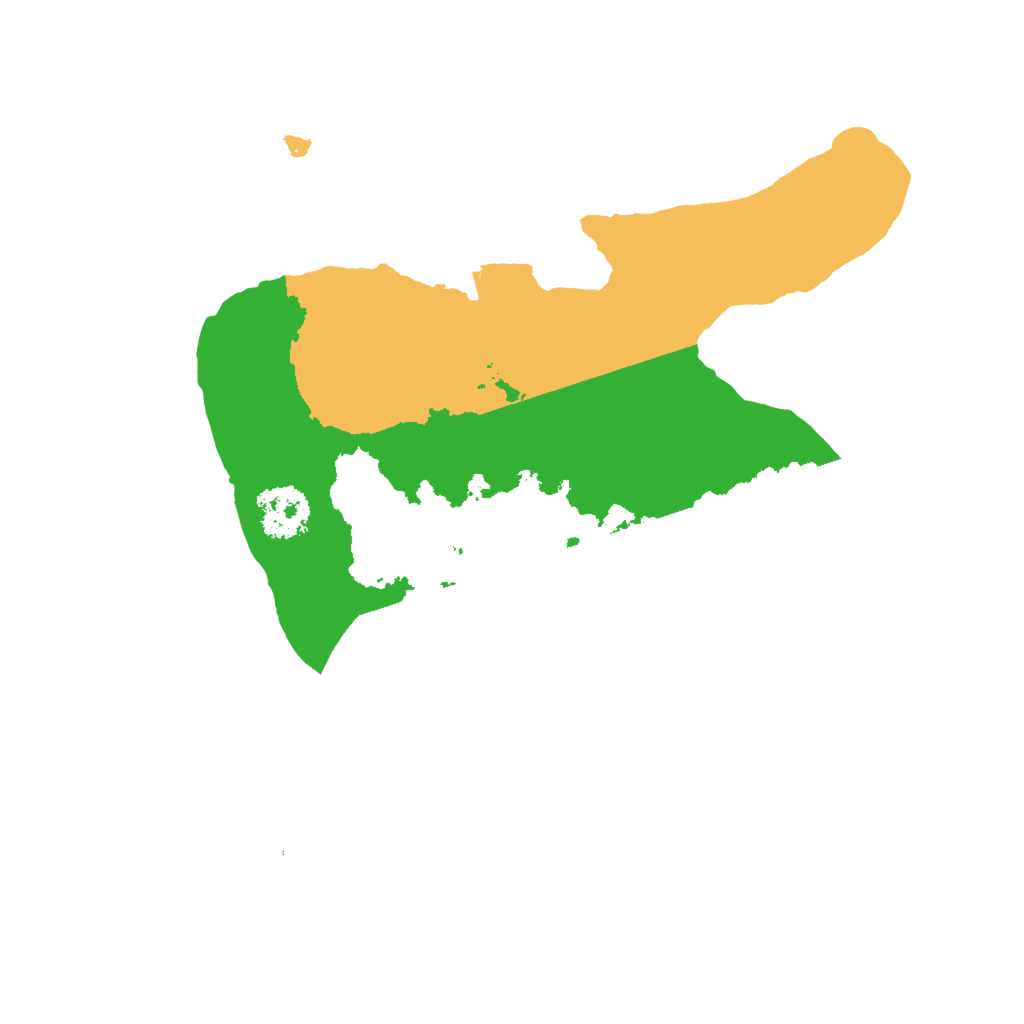 Biome Rust Map: Procedural Map, Size: 2000, Seed: 128876452