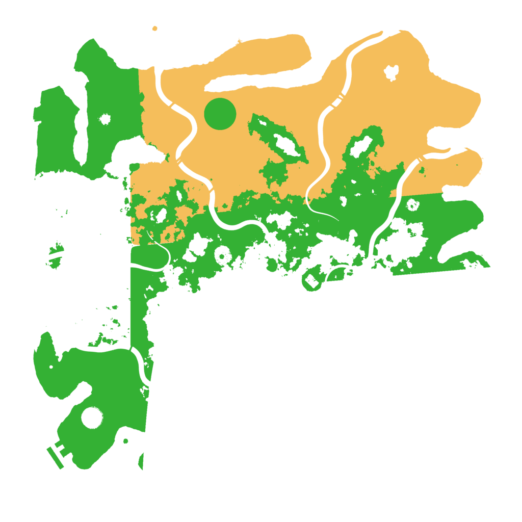 Biome Rust Map: Procedural Map, Size: 4300, Seed: 26493417