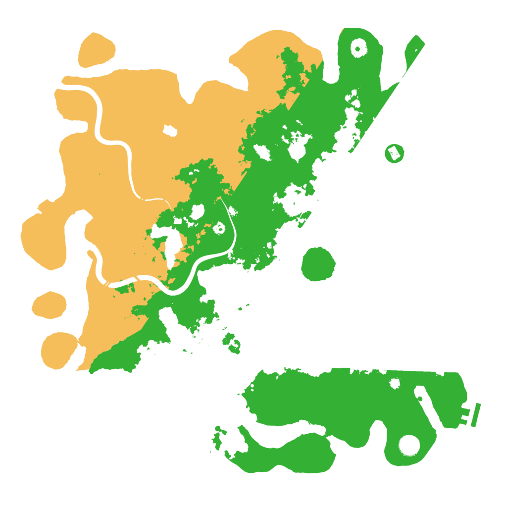 Biome Rust Map: Procedural Map, Size: 4250, Seed: 6251971