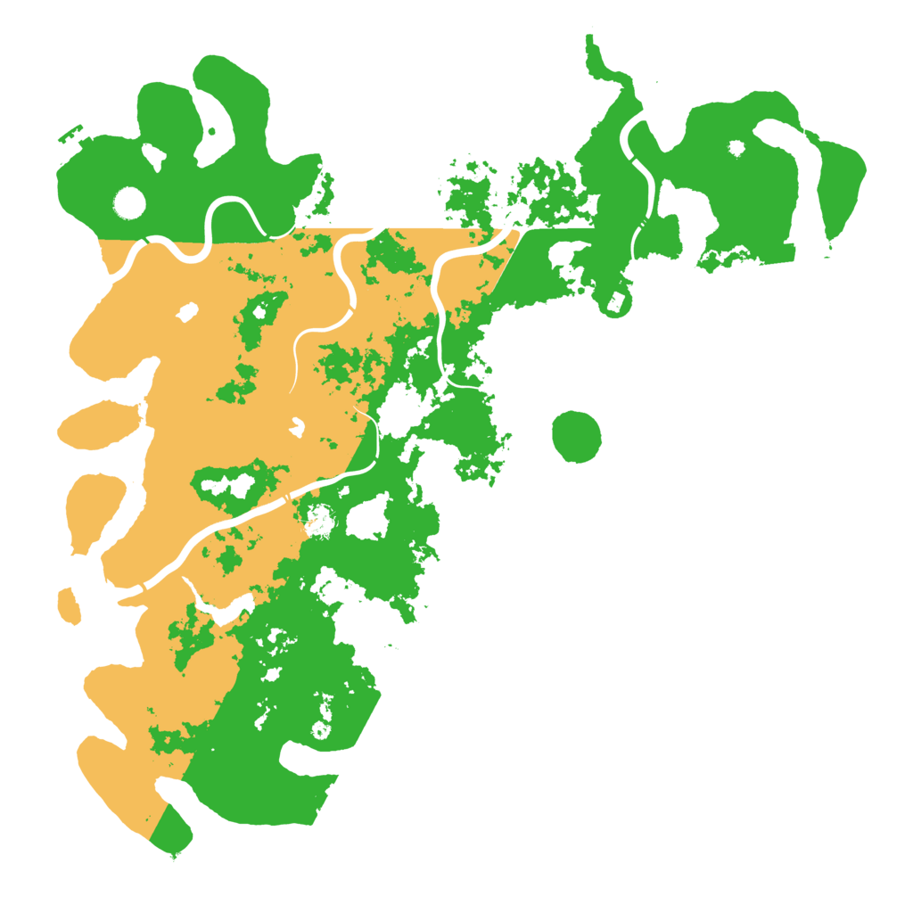 Biome Rust Map: Procedural Map, Size: 5000, Seed: 365924598