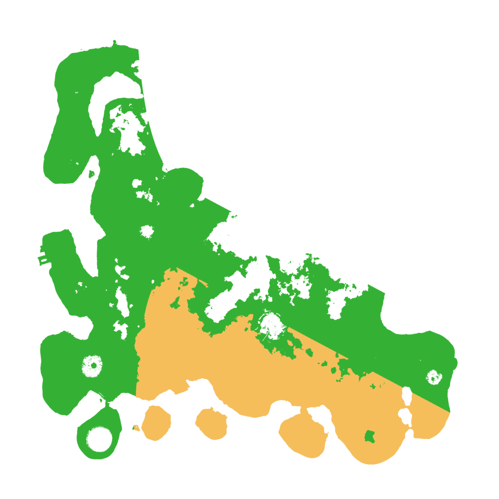 Biome Rust Map: Procedural Map, Size: 3500, Seed: 169215131