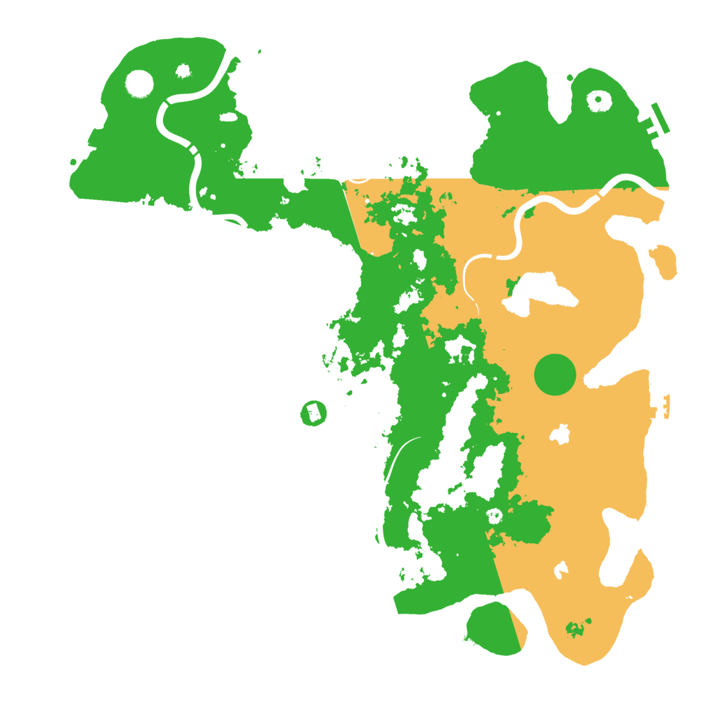 Biome Rust Map: Procedural Map, Size: 4500, Seed: 1743064012